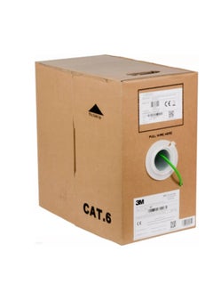 3M CORNING / VOL6UL4305 / DE010024342 / UTP LSZH 24AWG 305M GREEN CAT6 ROLL
