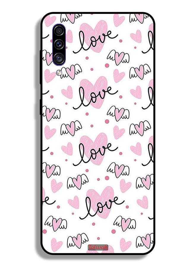 Tolwak Samsung Galaxy A50 Protective Case Cover Love And Heart Art Pattern - Image 1