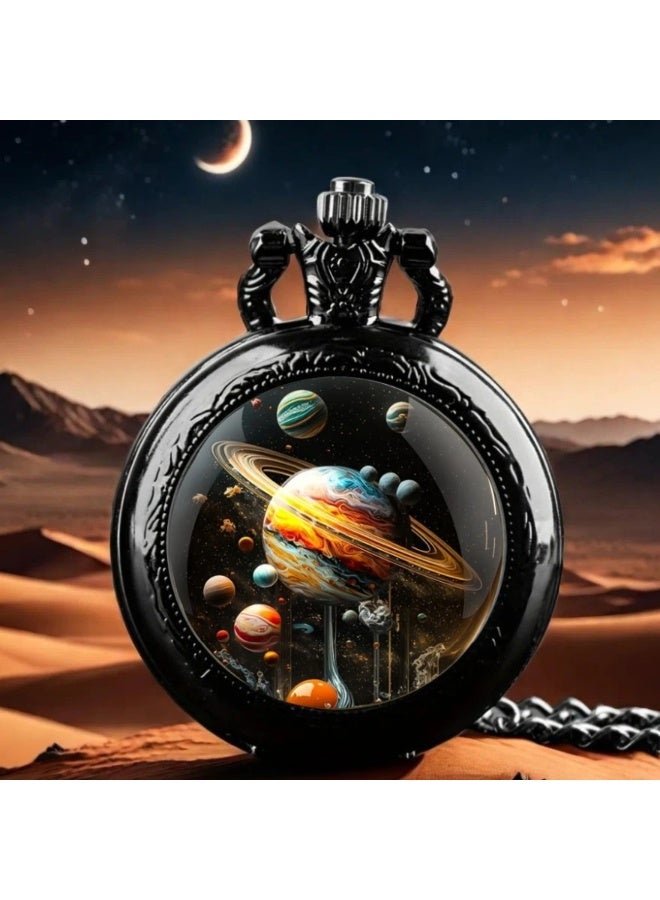 KUYING New Retro Flip Pendant Commemorative Watch 