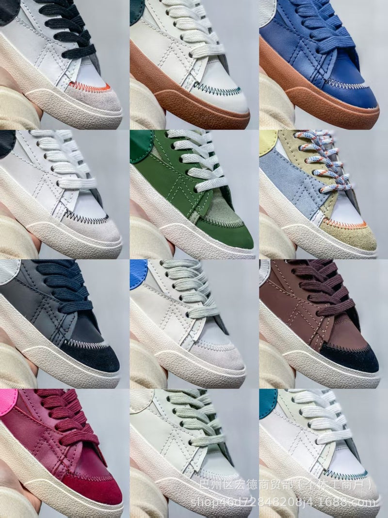 Blazer Low77 Jumbo Classic Versatile Trendy Low-Top Fashion Comfortable Trailblazer Sports Casual Shoes - Image 2