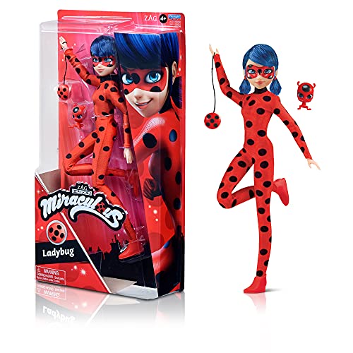 Miraculous Ladybug Doll , Red - Image 1