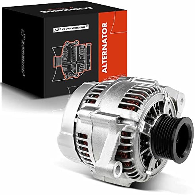 Premium Alternator Replacement for Dodge Ram 1500 2500 3500 4500 1999-2001 Durango Dakota 12V 136A 7 Groove - Image 1