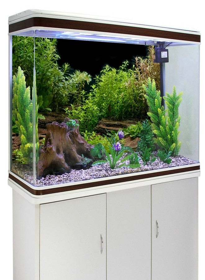 AWERT Aquarium Background River Bed & Lake Aquatic Plant Fish Tank Background Vinyl 60x24 inches - Image 3