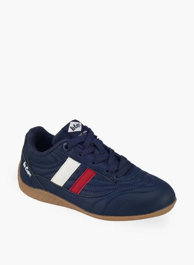 Lee Cooper Boys Lace-Up Ankle School Sneakers