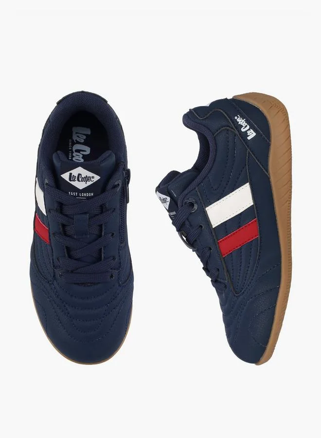 Lee Cooper Boys Lace-Up Ankle School Sneakers