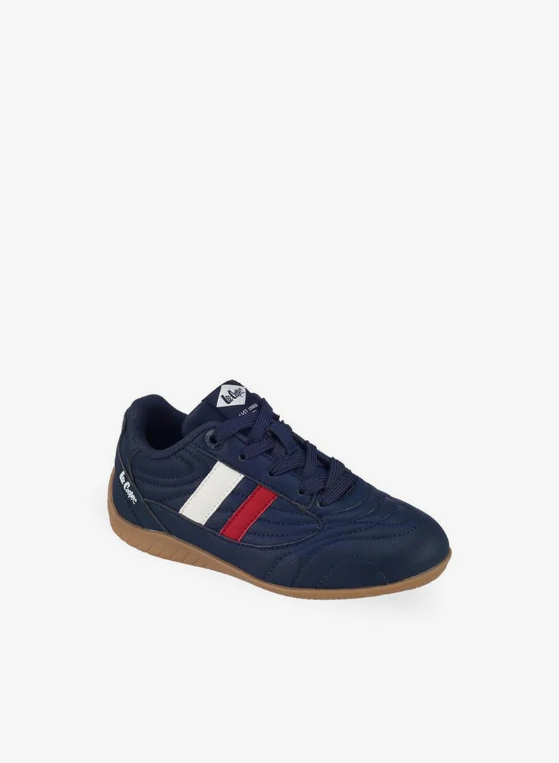 Lee Cooper Boys Lace-Up Ankle School Sneakers