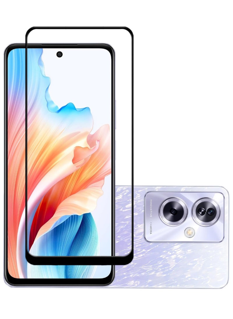 ACLIX Antistatic ESD Dustproof Premium Quality High Definition Tempered Glass Screen Protector Designed For Oppo A79 - Image 1