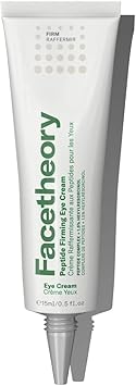 facetheory Peptide Firming Under Eye Cream Unscented AntiAging with Peptides to Brighten Firm Minimise Wrinkles Fine Lines Daily Cream for Under Eyes Firmer Skin 15 ml - Image 1