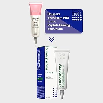 facetheory Peptide Firming Under Eye Cream Unscented AntiAging with Peptides to Brighten Firm Minimise Wrinkles Fine Lines Daily Cream for Under Eyes Firmer Skin 15 ml - Image 5