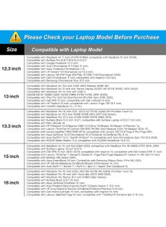 Rock Pow Laptop Sleeve Compatible with MacBook Air/Pro 13-13.3 inch Notebook Compatible with MacBook Pro 14 inch M3 M2 M1 Chip Pro Max 2023-2021 Neoprene Bag with Small Case  - Image 5