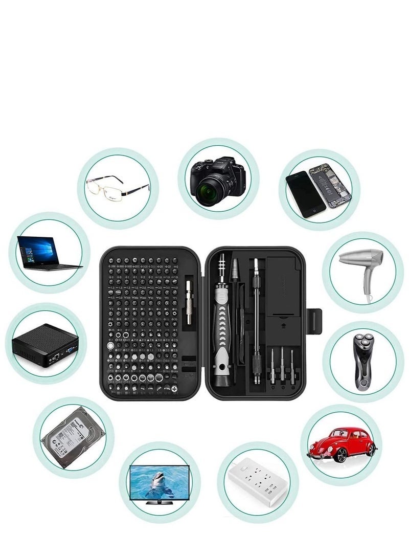 Bukela Dcrew Driver Precision Screwdriver Set, New Version 130 in 1 Screwdriver Kit with 120 Screwdriver Bits, Repair Tool Kit with Magnetizer for Smart Phone, Household Appliances - Image 1