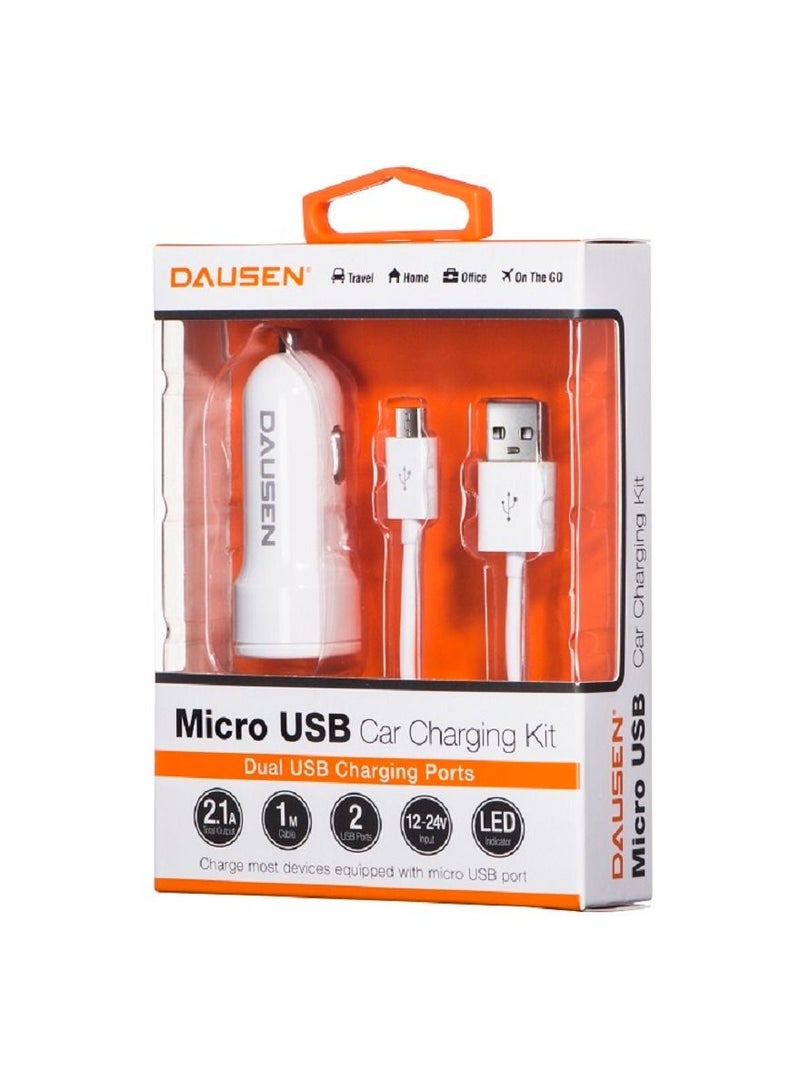 دوسن داوسن شاحن السيارة مع كيبل يو اس بى - Image 1