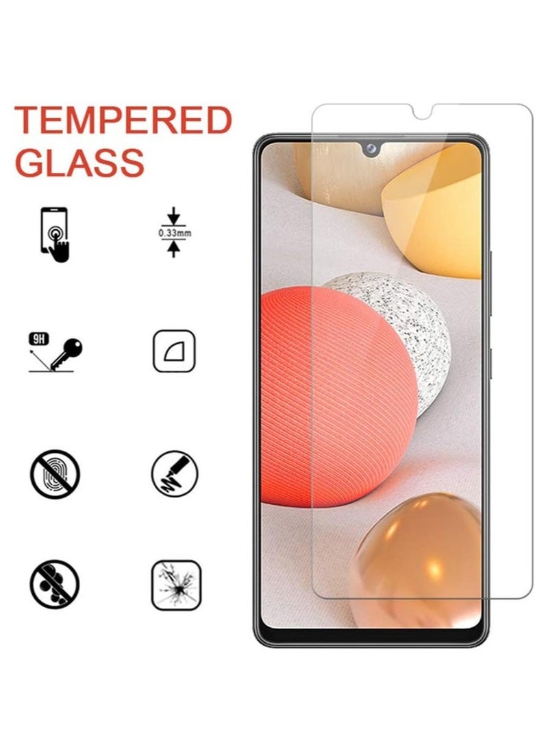 vesus Screen protector compatible with Samsung Galaxy A22 5G Anti-Glare Screen Protector Tempered Glass - Image 2