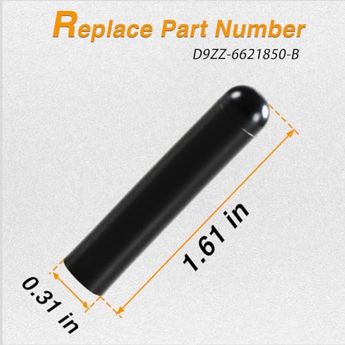 KPALAG 2PCS Car Door Lock Knobs Interior Door Lock Knob Pull Pins with Threads Compatible with Ford F150 19862004 E150 250 350 19922019 Explorer Mustang Ranger Replace D9ZZ6621850B - Image 5