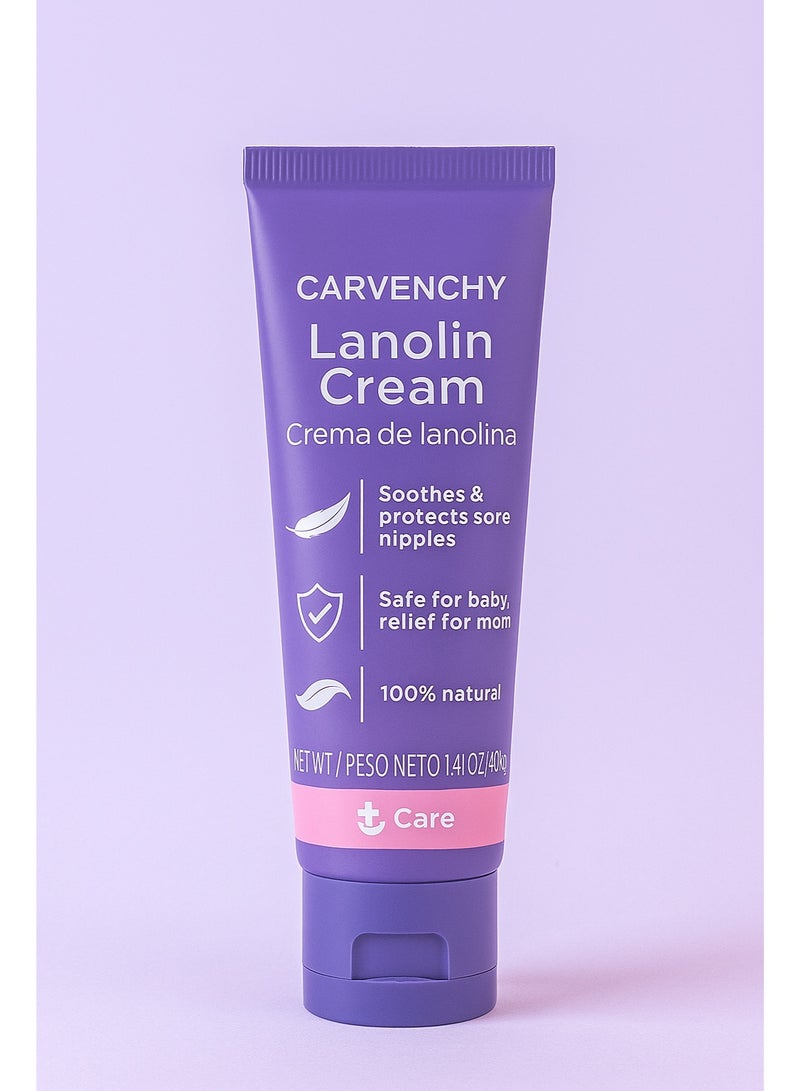 كارفينشي لانولين كريم ترطيب حلمة السيدات لحماية البشرة الحساسة - Image 1