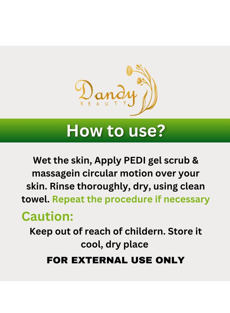 Dandy Beauty Body Scrub Mint 5kg Exfoliates and remove dead skin cells to visibly radiant smooth skin - Image 3