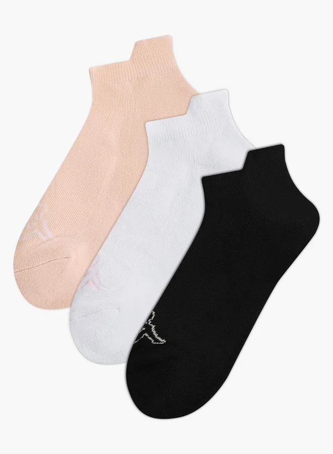 Kappa Kappa Pack of 3 Ankle Length Trainer Socks