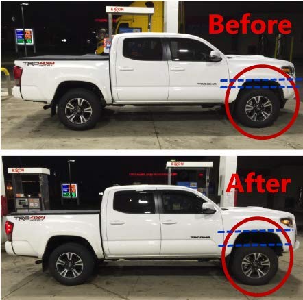 ZY Wheel Front Leveling Lift Kit Strut Spacers for 1995-2004 Toyota Tacoma 4Runner (2.5'') - Image 4