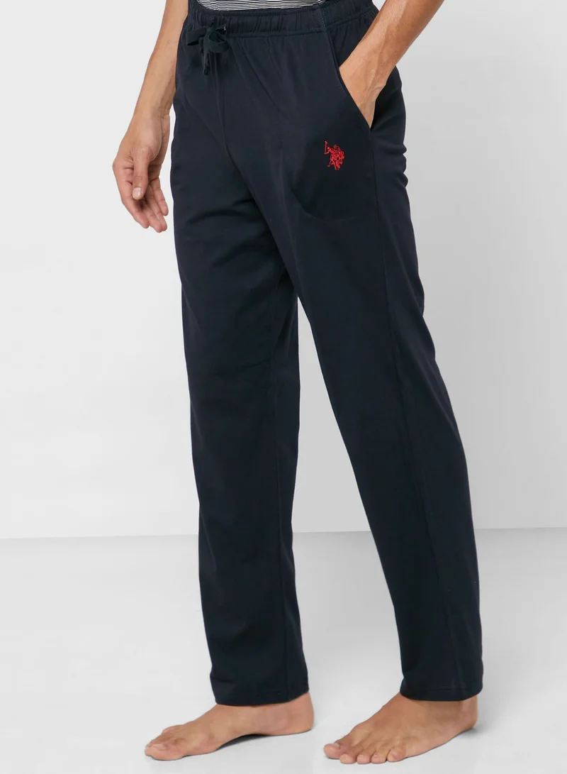 U.S. Polo Assn. Striped Pyjama Set