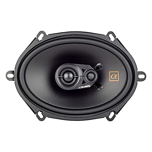 Alphasonik 1 Pair of NS683 Neuron Series 6x8/5x7 (360 Watts Max for The Pair) 180 Watts Max Per Speaker 3-Way Full-Range Car Audio Speaker with PEI Dome Tweeter Polypropylene Cone - Image 3