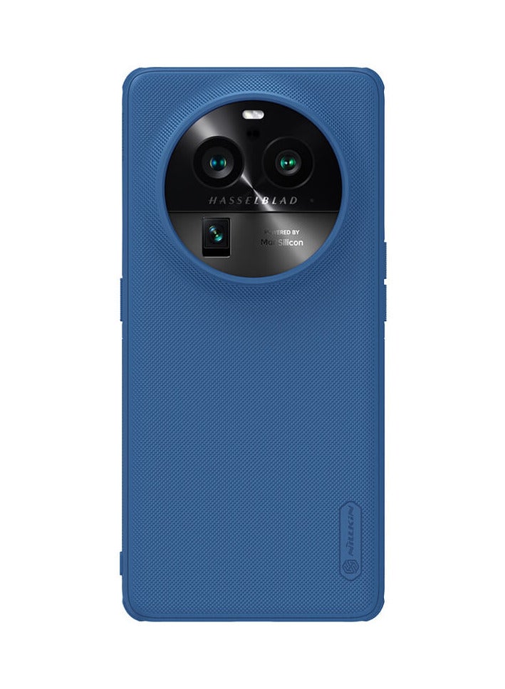 Nillkin Super Frosted Shield Pro cover case for OPPO Find X6 Pro - Blue - Image 1