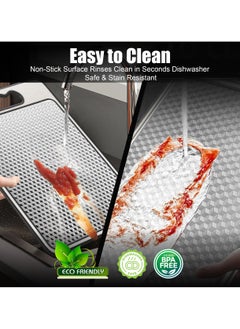 ArcShine Stainless Steel Cutting Board Pro | 100% Stainless Steel + Wheat Straw With Knife Sharpener + Guards, Finger Guard & Juice Groove | Scratch-Free Non-Slip Chopping Boards For Any Kitchen  - Image 5