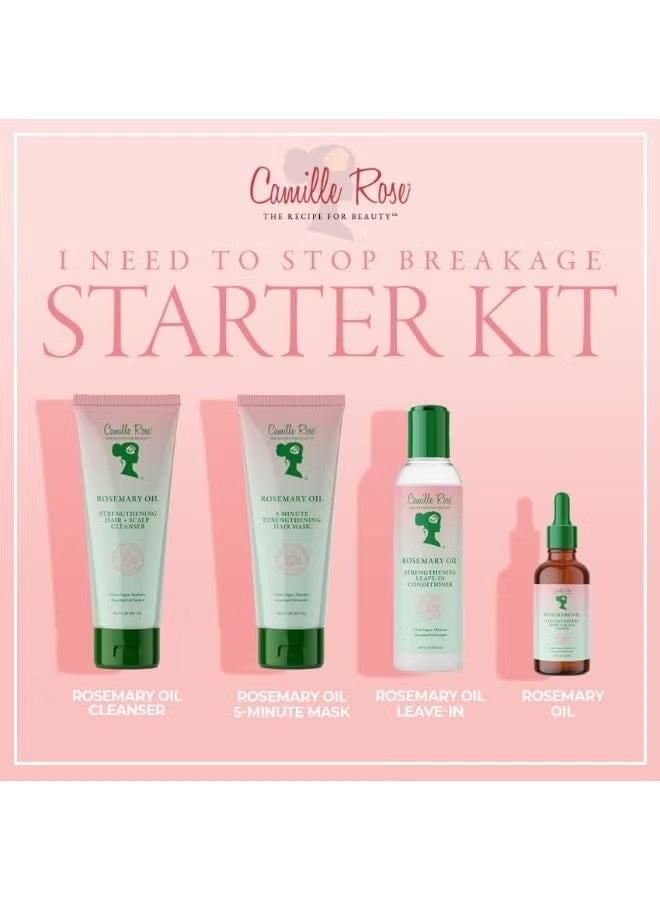 منظف ​​الشعر وفروة الرأس بزيت الروزماري من كاميل روز | زيت الخروع والنعناع والزيوت العطرية من الروزماري لتشجيع نمو الشعر وتقويته | مزيل تراكم طبيعي | 8.5 أونصة سائلة - Image 5