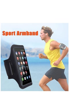 Generic Sporting Phone Armband for iPhone 15/14 Pro Max - Adjustable Running Holder with Key Pouch  Headphone Slots, Perfect for Jogging, Cycling  Hiking  - Image 2