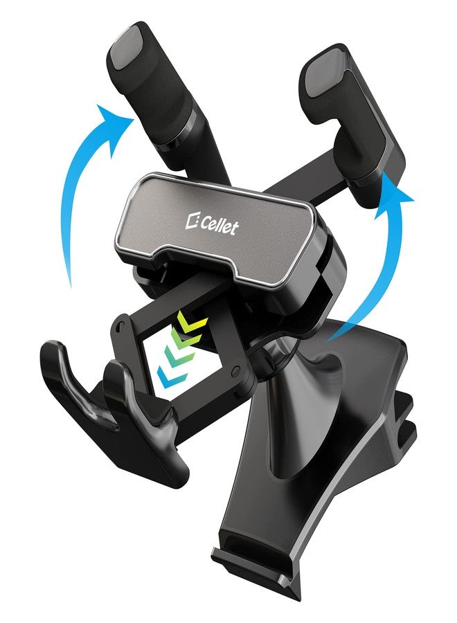 Cellet Air Vent Mount for Tesla Model 3 & Model Y Compatible with iPhone 15 Pro Max Plus, 14 13 Galaxy Z Flip Z Fold S23 S22 Ultra, S22+ and More - Image 3