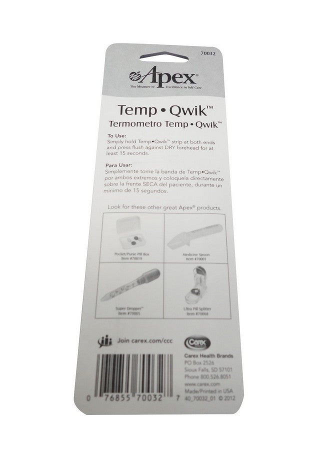 APEX Tempquik Forehead Strip Thermometer - Image 4
