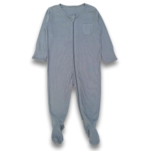TuddyBuddy 100% Cotton Multi Color Romper/Sleepsuit/Jumpsuit for Baby Boy & Baby Girl (Green Tortoise & Grey Rib, 3 Months-6 Months) - Image 3