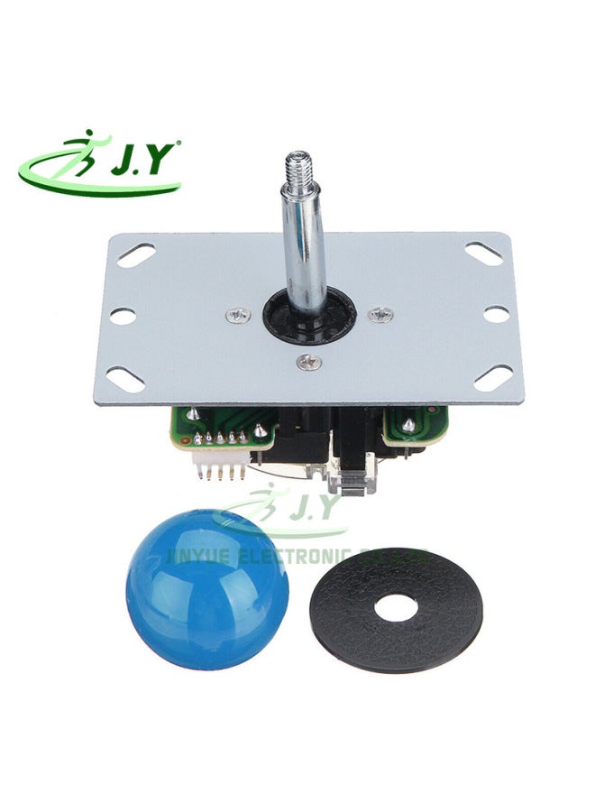 DIY Arcade Rocker Button Kit 5p Imitation Three And Rocker 30 Cassette Button Key Switch Game Accessories-Product Color:Red  - Image 4