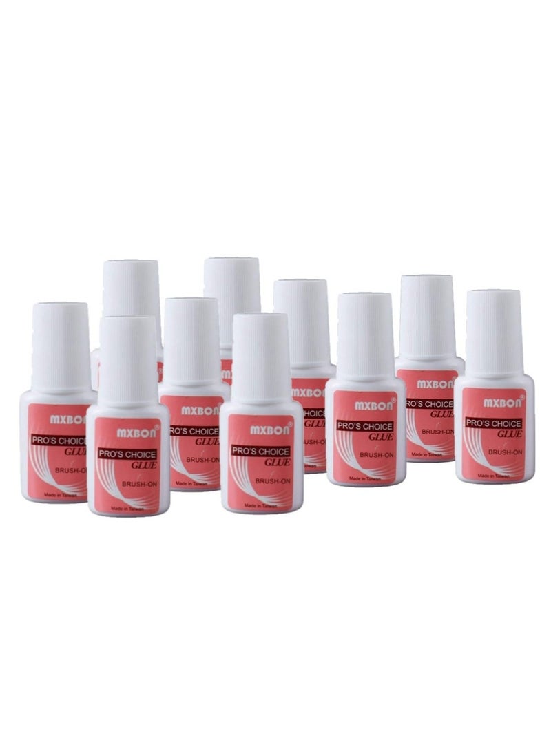 MXBON 10pc Mxbon Fast Drying Strong Adhesive Glue For False Nail Tip - Image 1