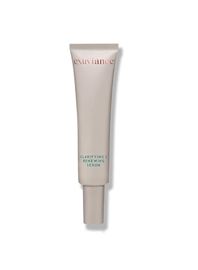 EXUVIANCE Clarifying Renewing Serum with Niacinamide NeoGlucosamine and Licorice Root Extract for Oily Skin NonComedogenic Lightweight NonGreasy 1fl oz - Image 1