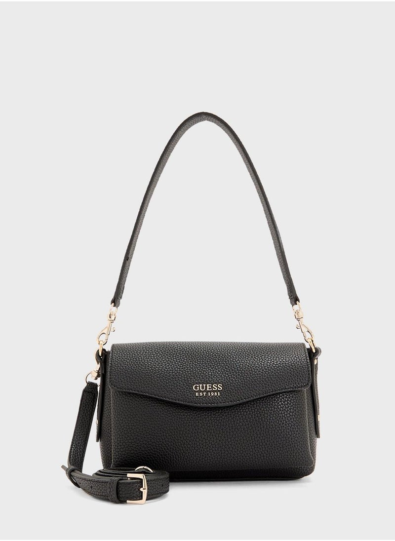 GUESS Brenton Flap Shoulder Bag  - Image 1