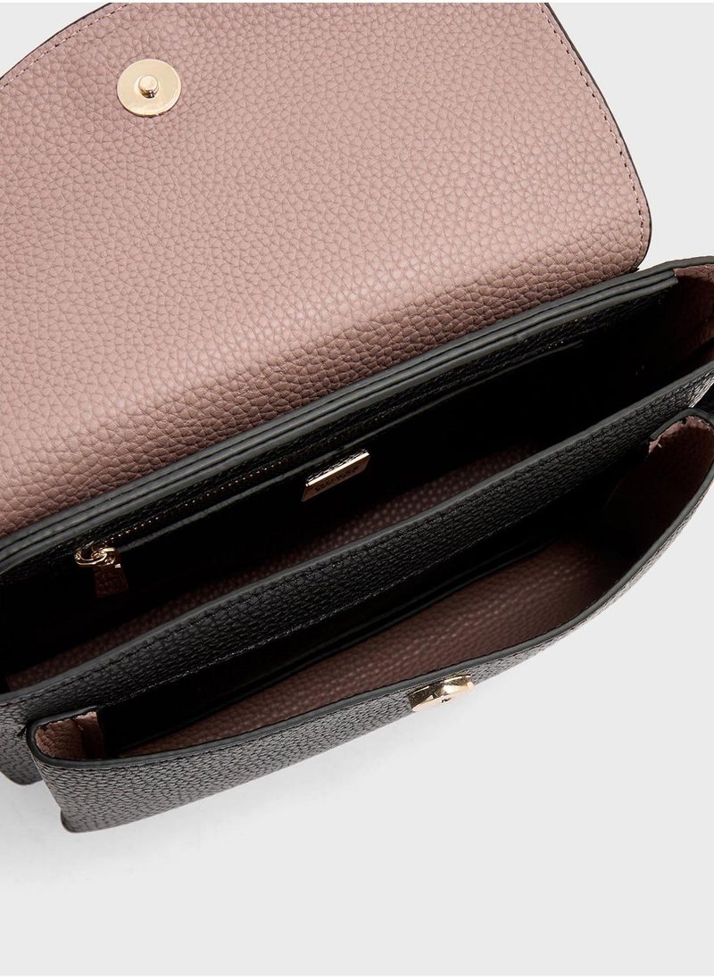 GUESS Brenton Flap Shoulder Bag  - Image 5