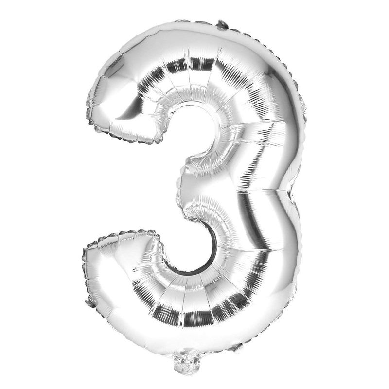 BLA 40 Inch Number Foil Balloon Digit Air Mylar Ballons Outdoor Happy Birthday Party Wedding Decoration Event Party Supplies - Image 1