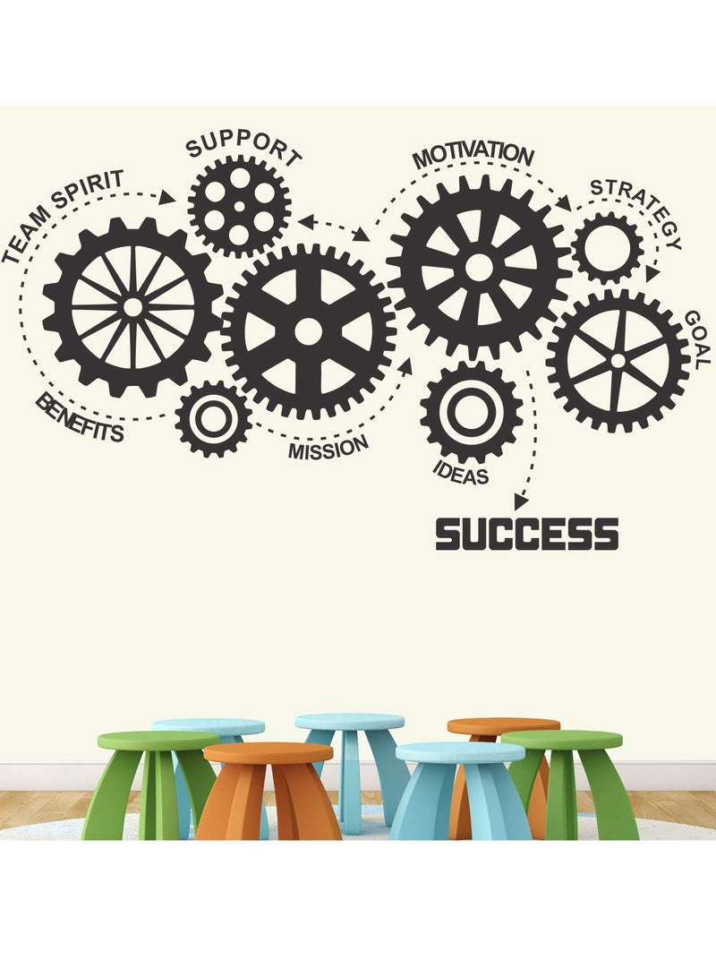 StickMe Success - Idea - Team Work - Goal - Mission - Office - Inspirational - Motivational - Quotes - Wall Sticker - Image 1