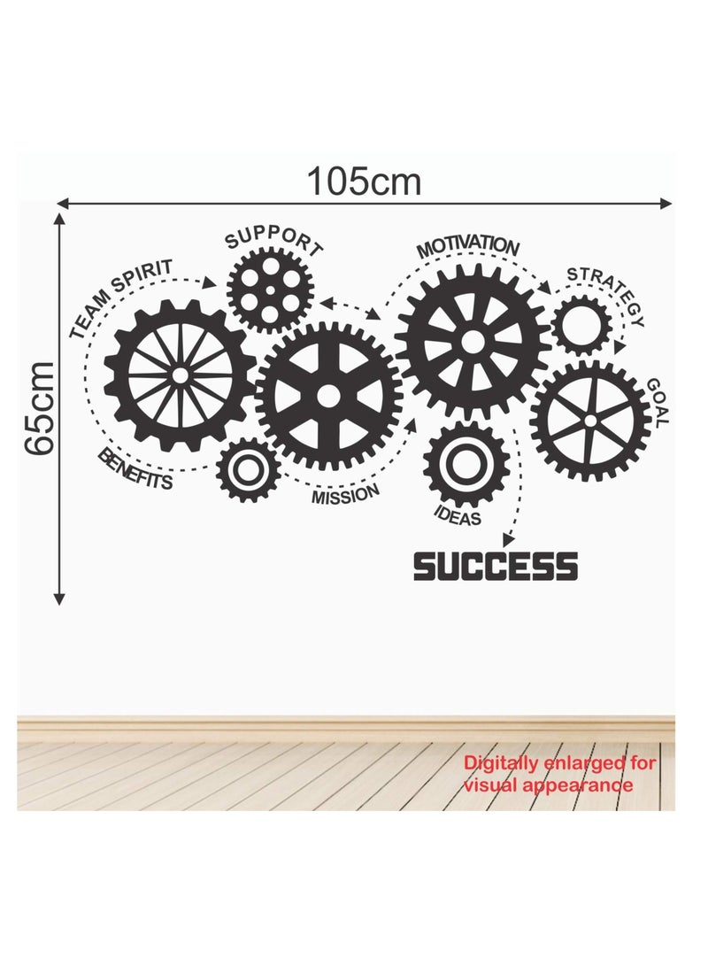 StickMe Success - Idea - Team Work - Goal - Mission - Office - Inspirational - Motivational - Quotes - Wall Sticker - Image 3