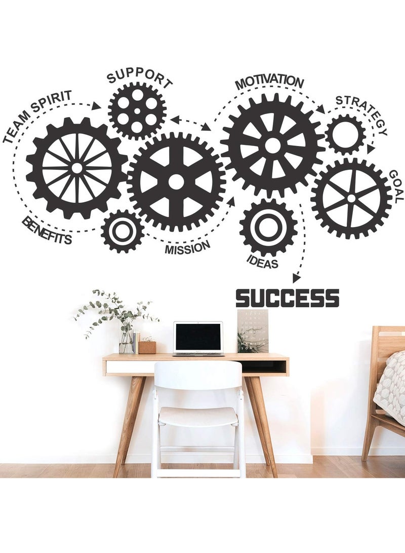 StickMe Success - Idea - Team Work - Goal - Mission - Office - Inspirational - Motivational - Quotes - Wall Sticker - Image 2