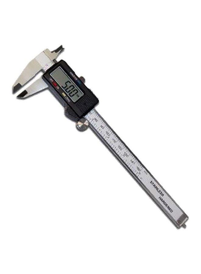 قدمة رقمية بورنية فضي/ أبيض/ أسود 6بوصة