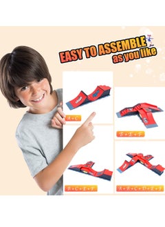 Excefore Finger Skateboard Ramp Set, Mini Finger Skateboard and Ramp Accessories Set, Props Deck Track Ultimate Park Set, Ramps Fingerskate Toy Set for Kids Birthday Gift (D)  - Image 4