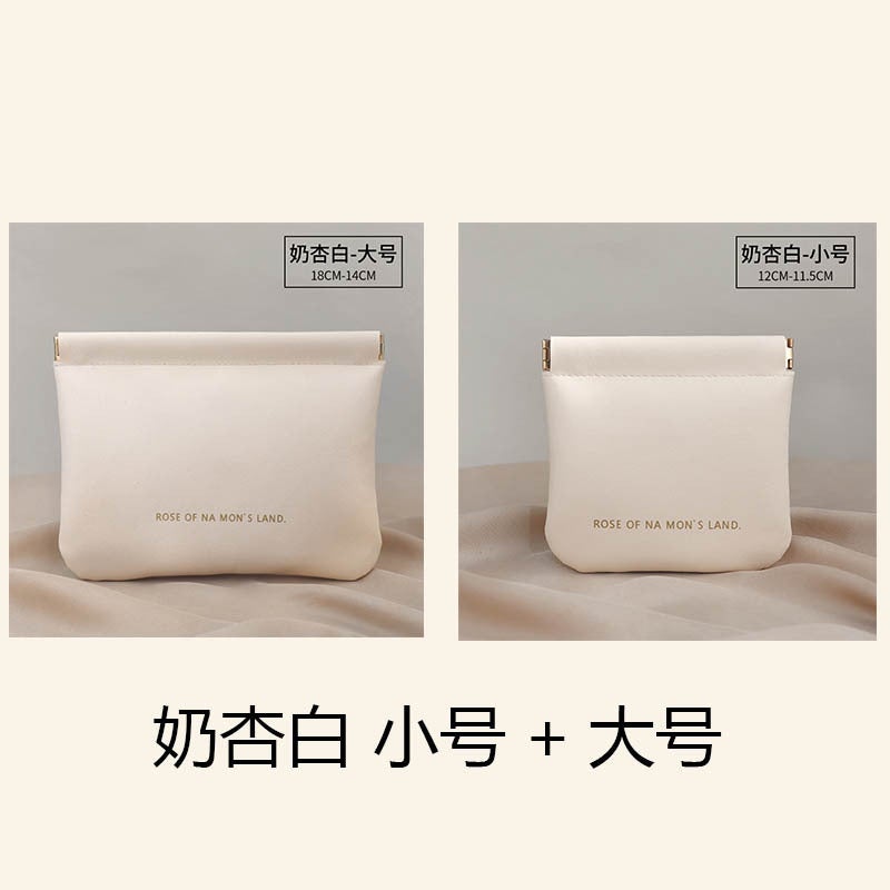 Shrapnel Cosmetic Bag Automatic Closing Storage Bag Cable Earphone Data Cable Protective Case Portable Mini Coin Purse - Image 1