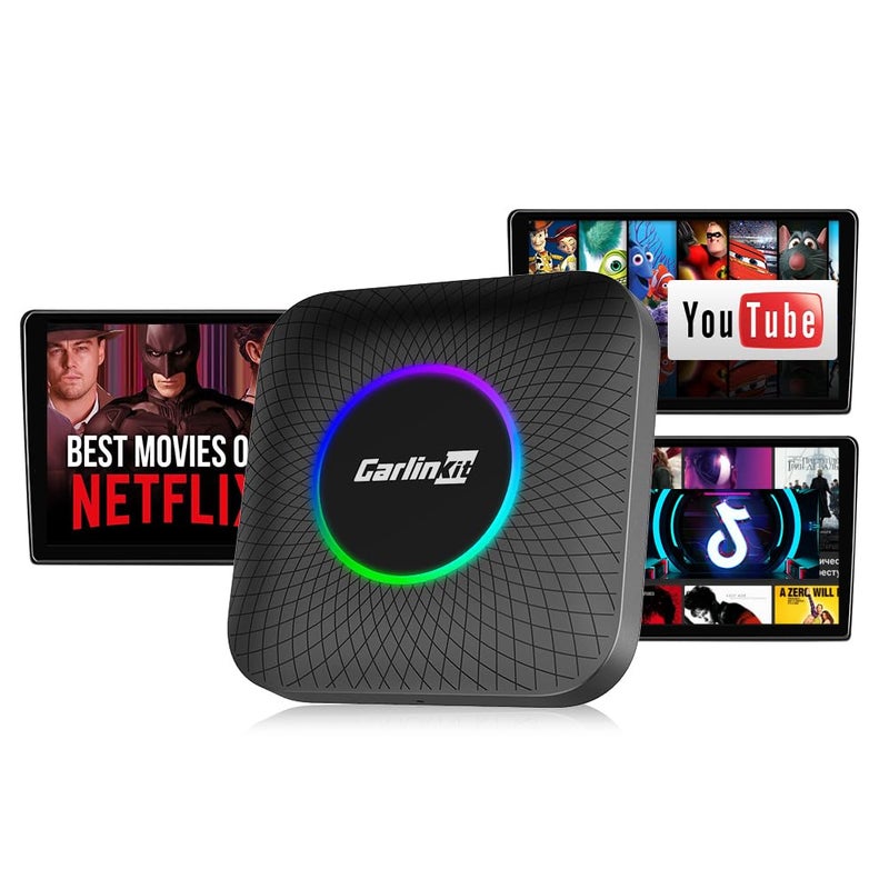 CarlinKit Tbox Wireless CarPlay Adapter for Netflix YouTube TikTok Streaming SM6225 8Core 8GB128GB - Image 2