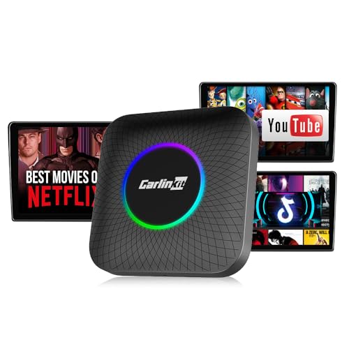 CarlinKit Tbox Wireless CarPlay Adapter for Netflix YouTube TikTok Streaming SM6225 8Core 8GB128GB - Image 1