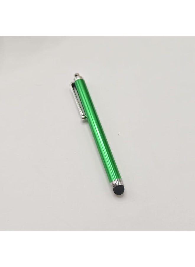 Creative Touch Screen Pen Mobile Phone Touch Screen Capacitive Touch Pen With Pen Holder Can Print Logo Painting Game Capacitive Pen-Color:Green  - Image 1
