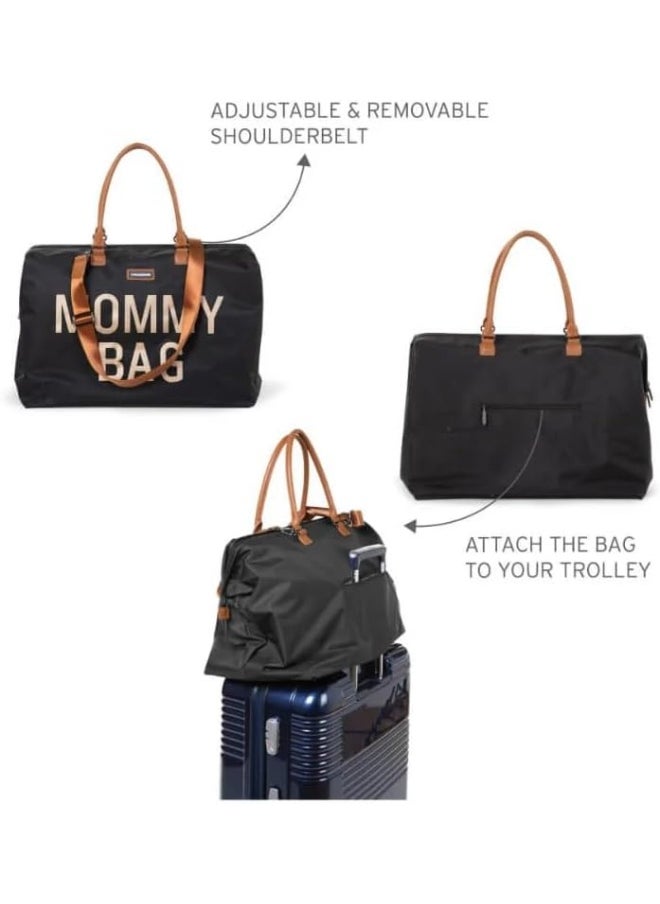 CHILDHOME Mommy Bag, Functional Large Baby Diaper Bag, Travel Hospital Bag For Baby Care  - Image 5