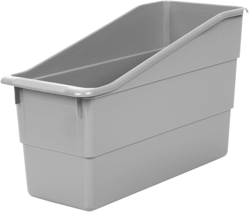 Really Good Stuff Durable Book and Binder Holders 12 Pack - Ideal for Narrow or Vertical Storage Needs - Book, Magazine, File Folder, and Binder Holders - Classroom Organization Made Easy - Image 5