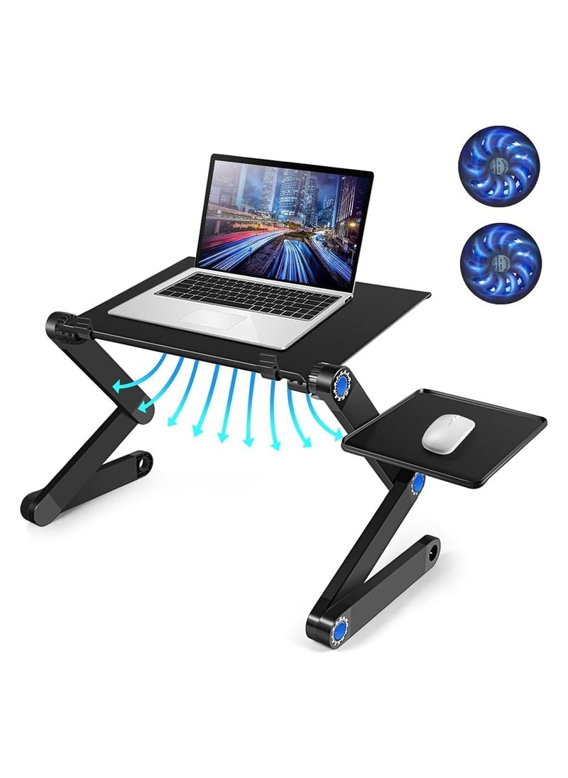 XICEN Height Adjustable Laptop Table,Laptop Stand Holder for Bed Sofa Office  - Image 1