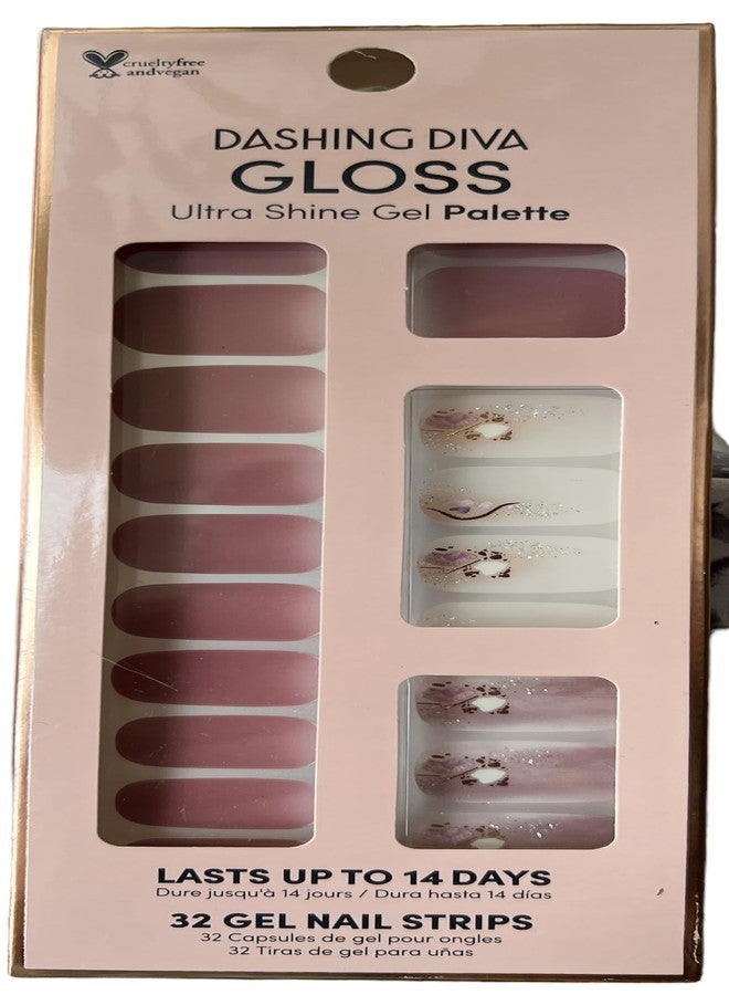 DASHING DIVA Ultra Shine Gel Nail Strips Heavenly Power 32 Strips